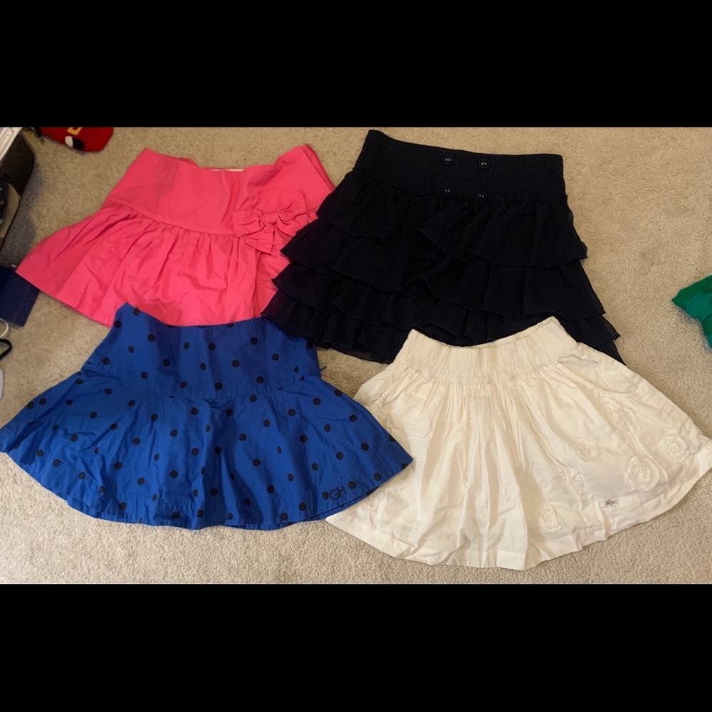 Tommy Hilfiger / A&F / GH - Lot of 4 skirts ( size XS )